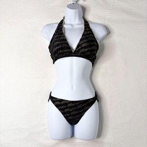 j-fashion grungy bikini set